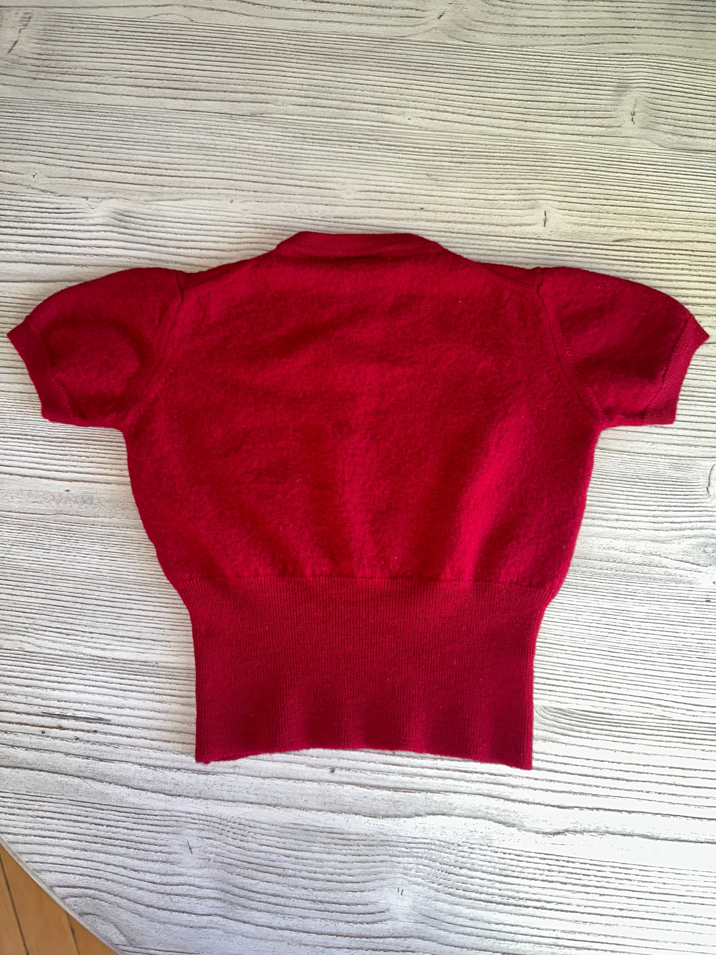 Vintage Vivienne Westwood Gold Label red knit crop top!🪐(XS)