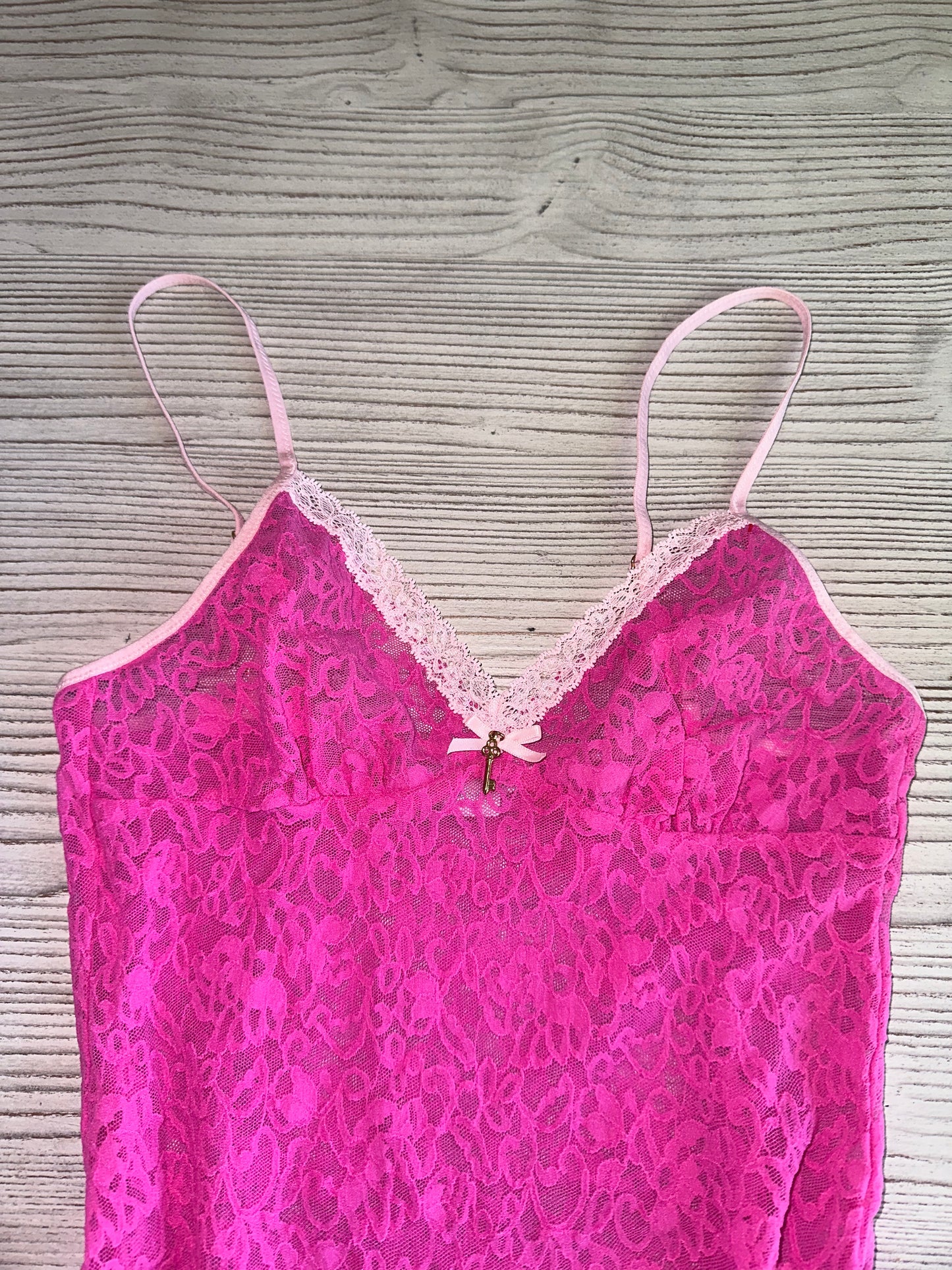 Pink Victoria’s Secret lace negligee💞(S)
