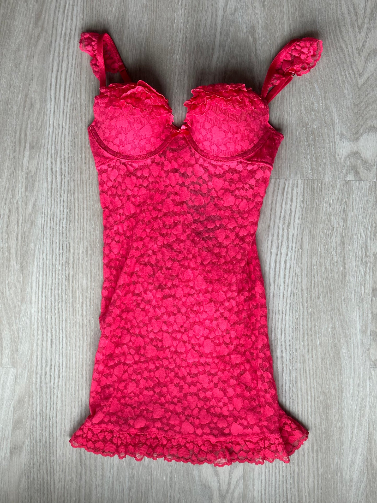 Victoria’s Secret lace heart♥️ slip dress