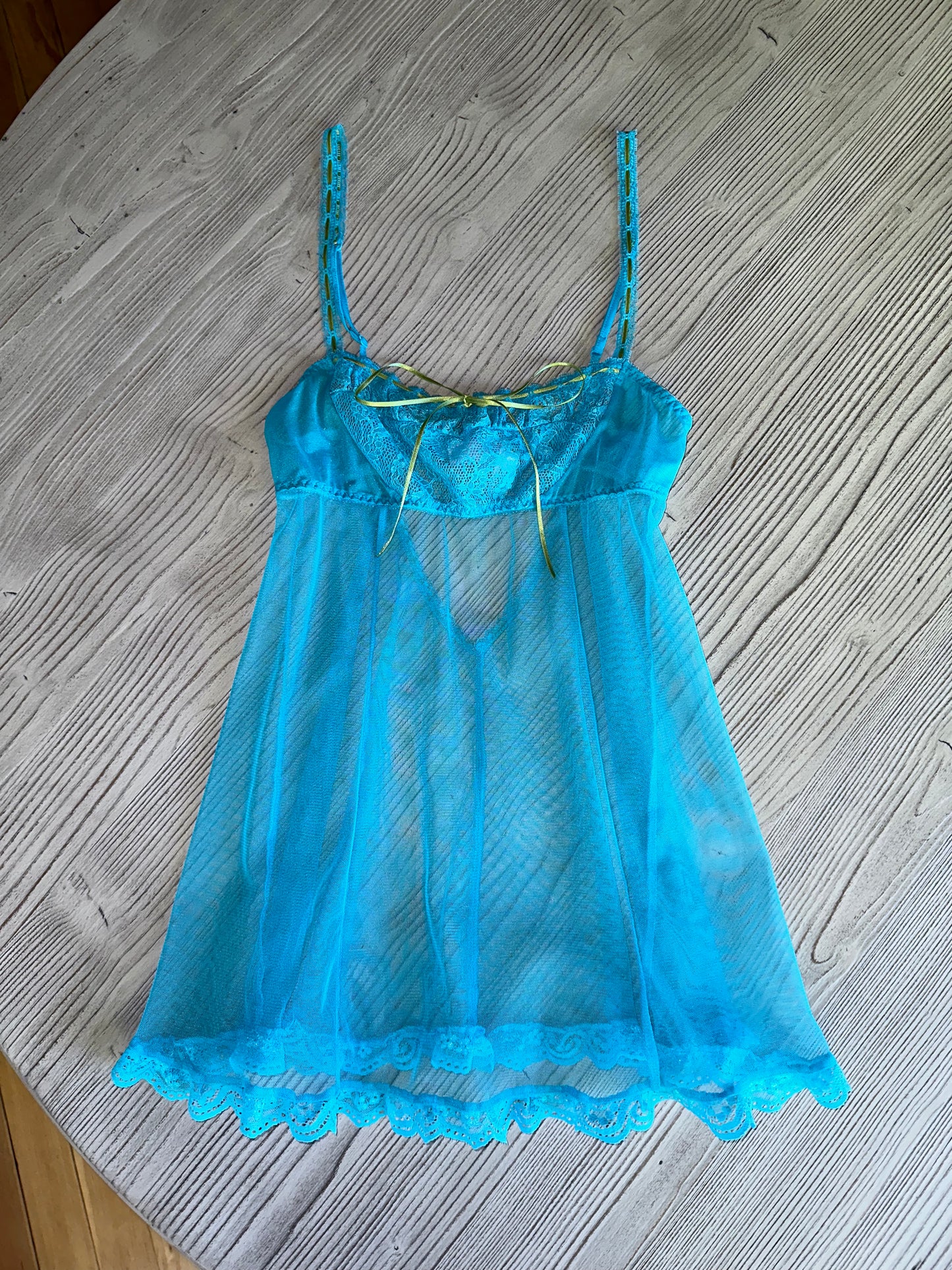 Victoria’s Secret teal babydoll(XS)🐠