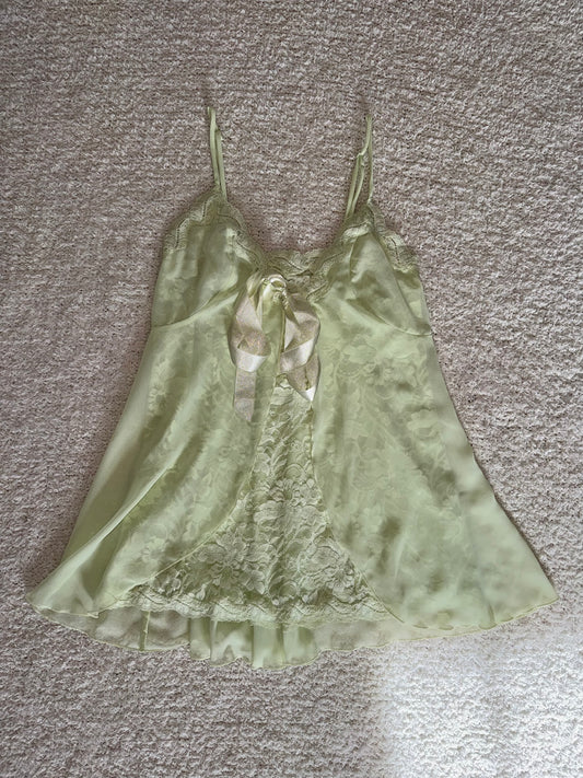 Vintage Victoria’s Secret tie front top (S)🍵